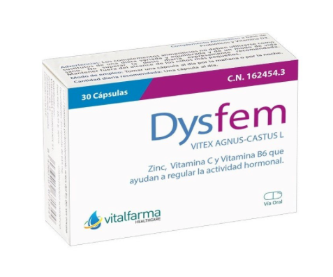 Dysfem VitalFarma | 30 cápsulas