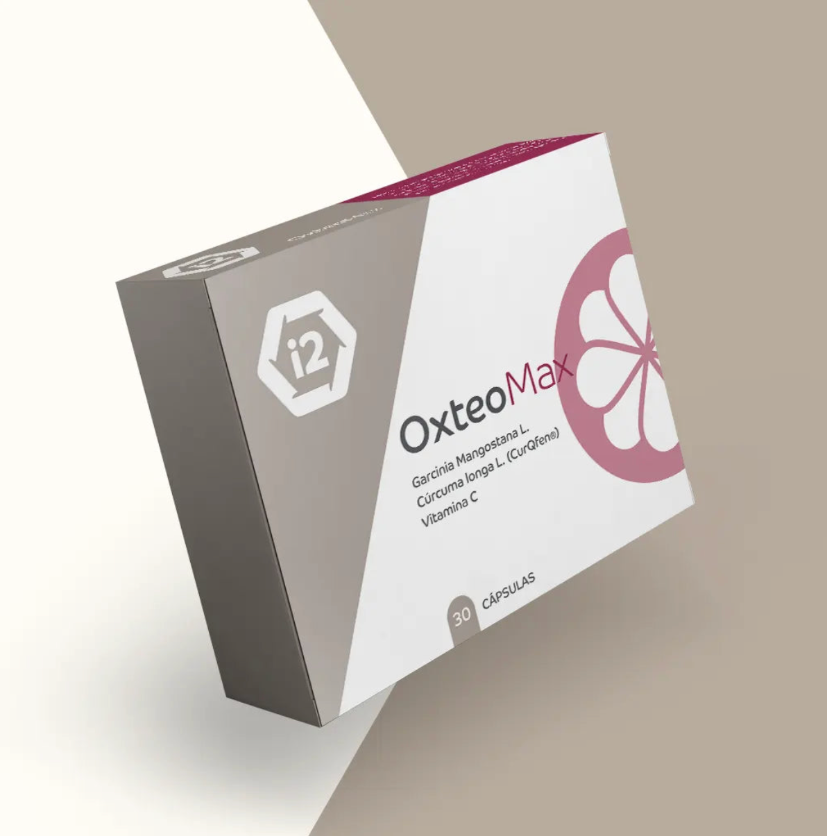 OxteoMax - Extrato de Mangostão e Curcumina 30 cápsulas