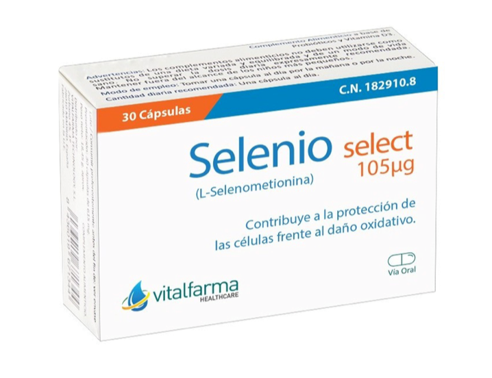 Selénio Select VitalFarma | 30 cápsulas