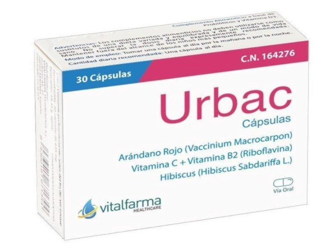 Urbac VitalFarma | 30 cápsulas