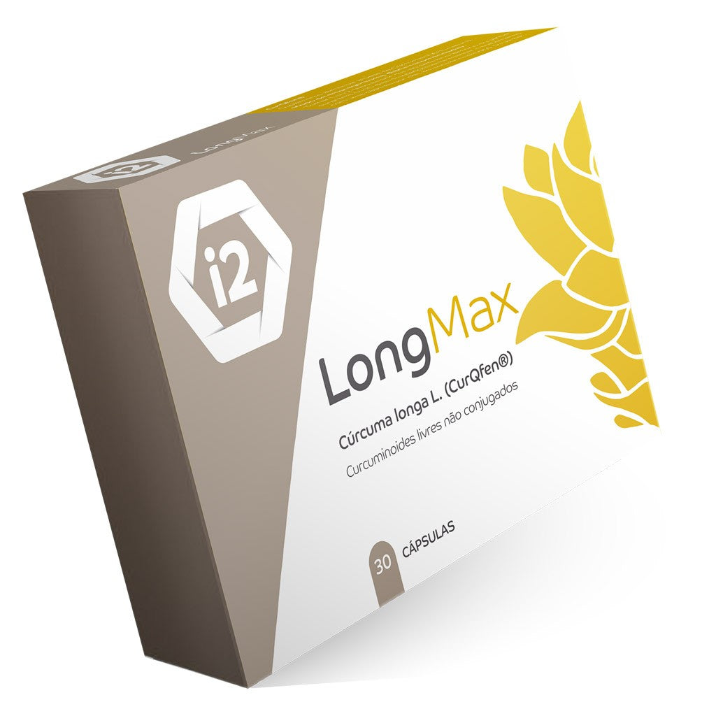 LongMax | Curcumina e Feno-grego 30 cápsulas