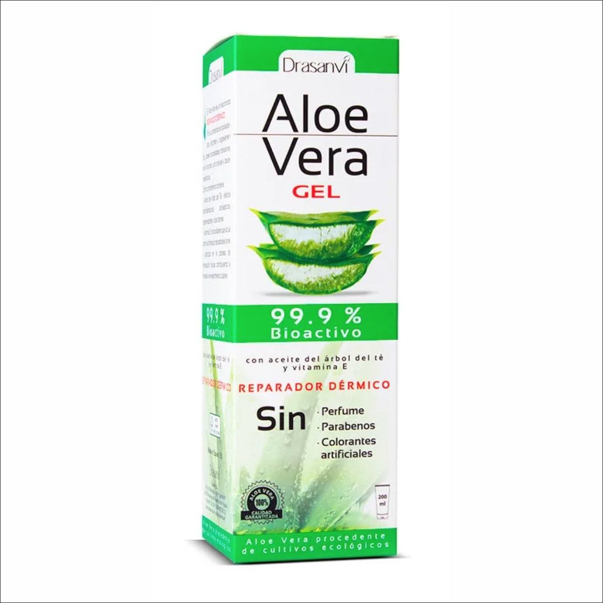 Aloe Vera Gel, reparador dérmico
