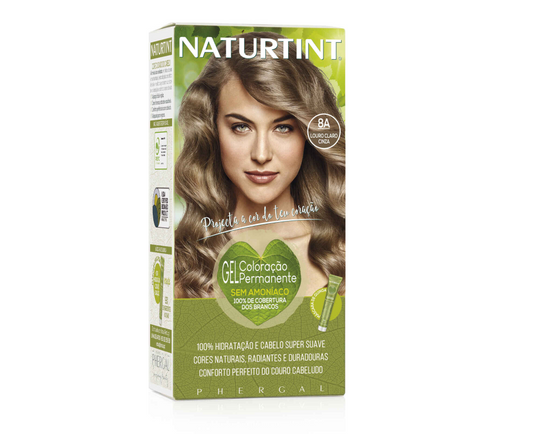 Tinta para cabelo 8A Louro cinza Naturtint