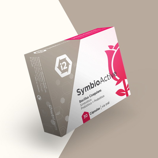 Caixa de Symbio Active que é um prebiótico e probiótico
